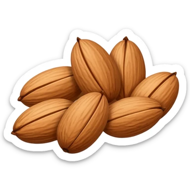 Almonds sticker