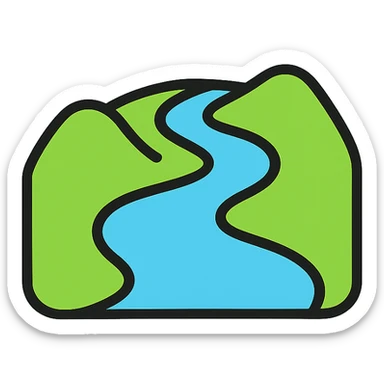 stream icon, modern, clean, simple, suitable for digital platforms sticker