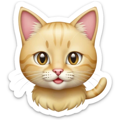 Cat that looks like Miley Cyrus  sticker