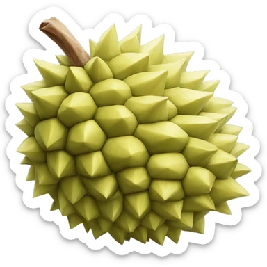 Durian sticker
