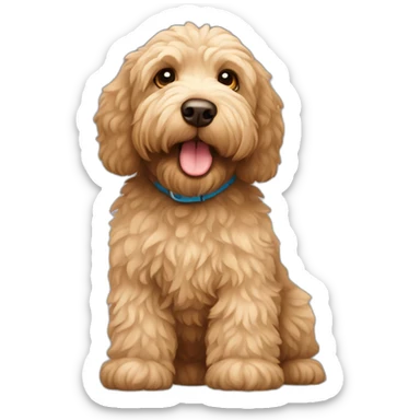 Labradoodle sticker