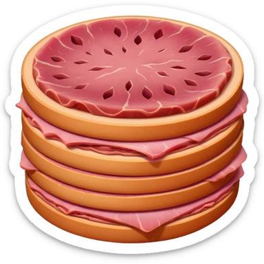 Bologna meat sticker