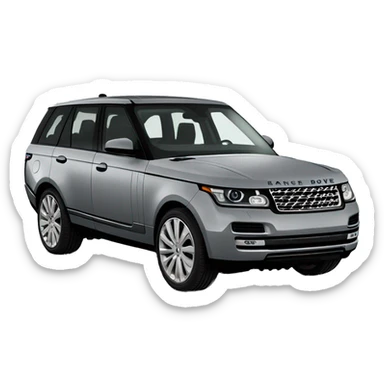 Range Rover in Grey sticker
