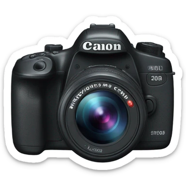canon camera sticker