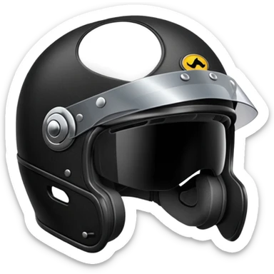 motorcycle helmet strap sticker