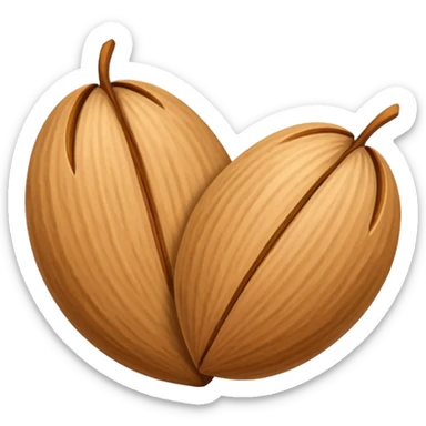 Almond sticker