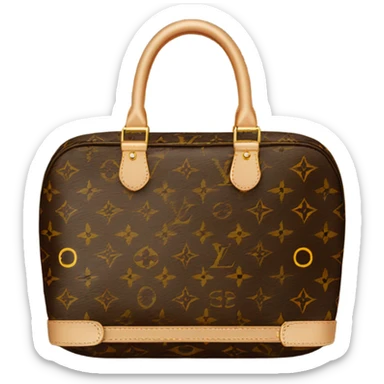 Louis Vuitton cosmetic bag   sticker