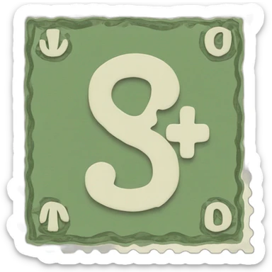 billete tachado con una cruz sticker