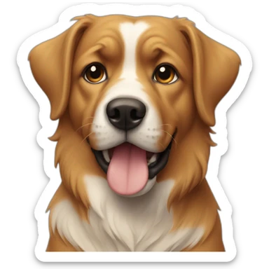 dog is fine sticker