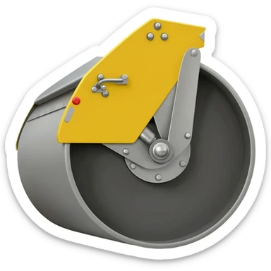 Leeboy 1000 asphalt paver side view sticker