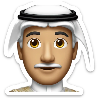 King abdulaziz bin Abdulrahman sticker