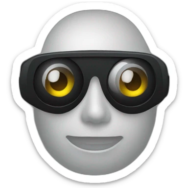 web cam black sticker