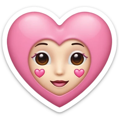 Mache einen coquette emoji sticker