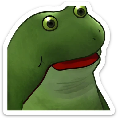 dark red lips sticker