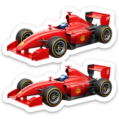 Formula 1 Car sticker