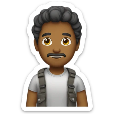 Gens qui ken sticker