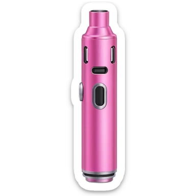 Pink vape sticker