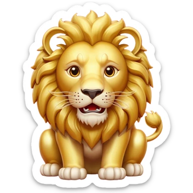 Czech Lion sticker
