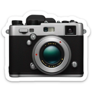 black fujifilm x100v sticker