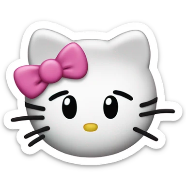 Hello kitty sticker