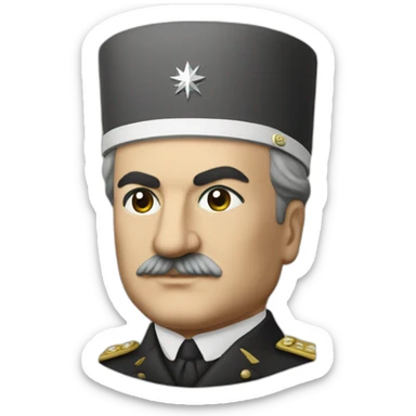 Ataturk signature sticker