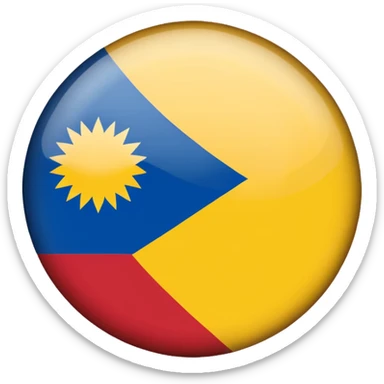 Bandera de colombia circular sticker