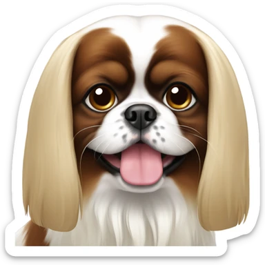 Japanese Chin dog  sticker