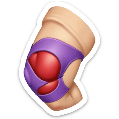 Knee pain ( Just Knee) sticker