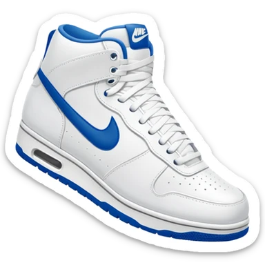 Nike air shoes white street shoes sticker