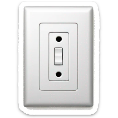 Light switch off sticker