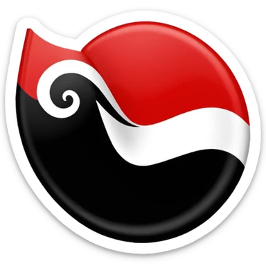 Please make the proper Māori flag sticker
