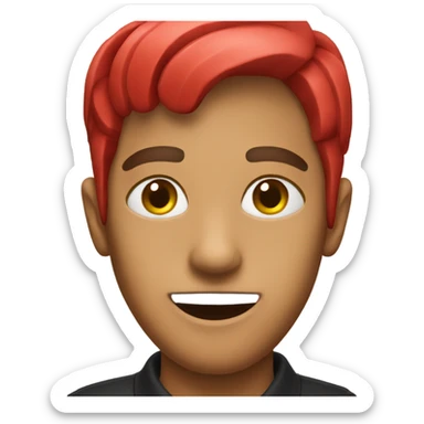 red licorice sticker