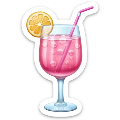 pink drink sticker