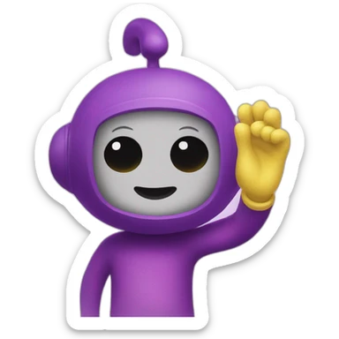 Teletubby sticker