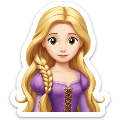 Rapunzel sticker