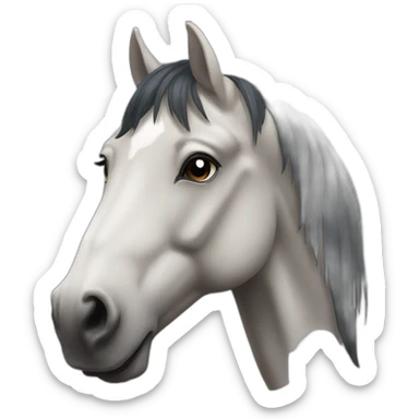 Caballo percherón  sticker