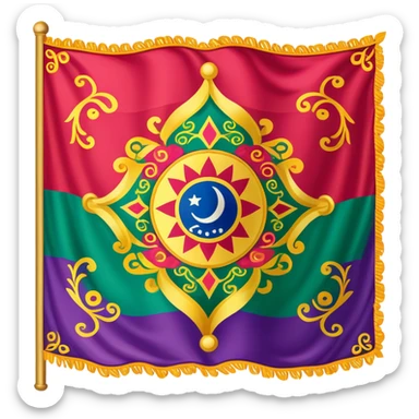 Gypsy flag sticker
