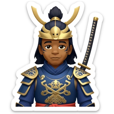Samurai Strategist sticker