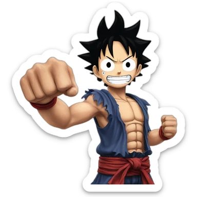 Luffy gear5 sticker