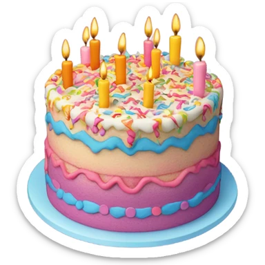 Happy birthday  sticker