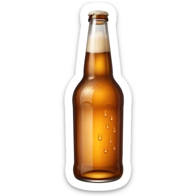 cerveza en botella de cafe  sticker