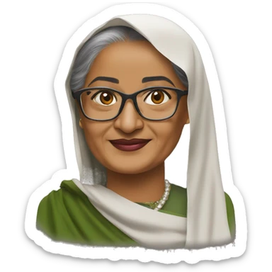 Sheikh Hasina sticker