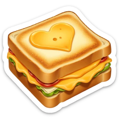 toasted sandwich sticker