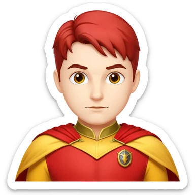 classic Robin from DC Comics sticker