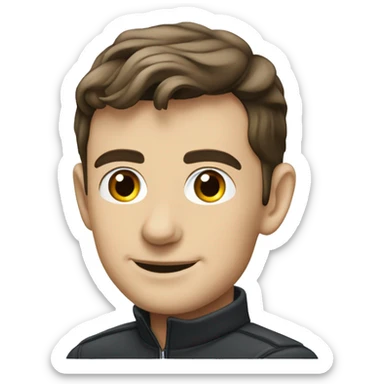 Mercedes car George Russell  sticker