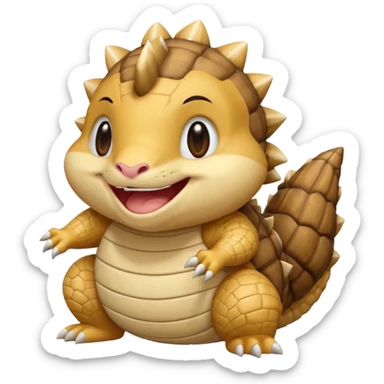 Sandshrew laughing  sticker