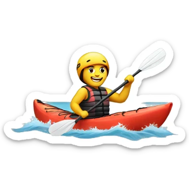 Kayaking  sticker