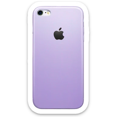 Lilac iPhone  sticker