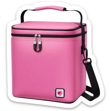 pink cooler bag sticker