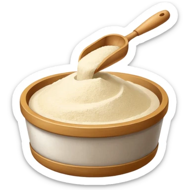 flour production sticker